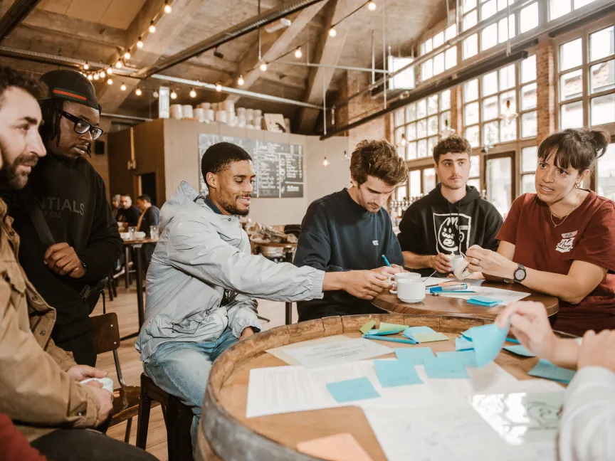 youth in discussion